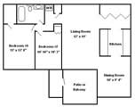 Floor Plans: Apartments for Rent in Harrisburg | The Village of ...